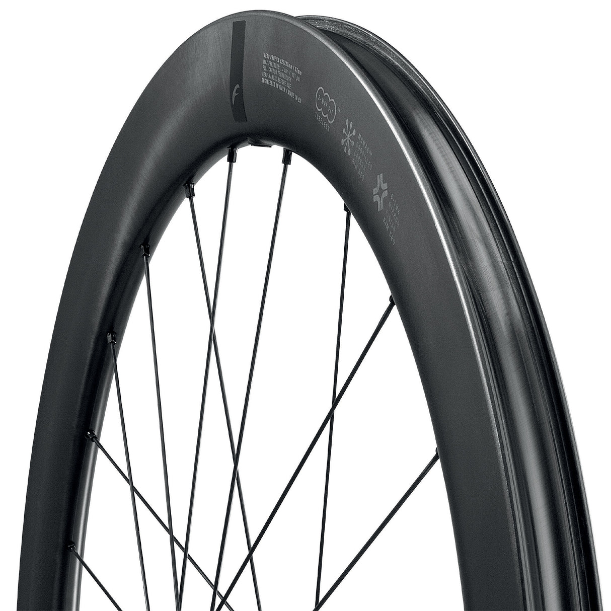 Ruote Fulcrum Wind 57 DB disc - Nero - L