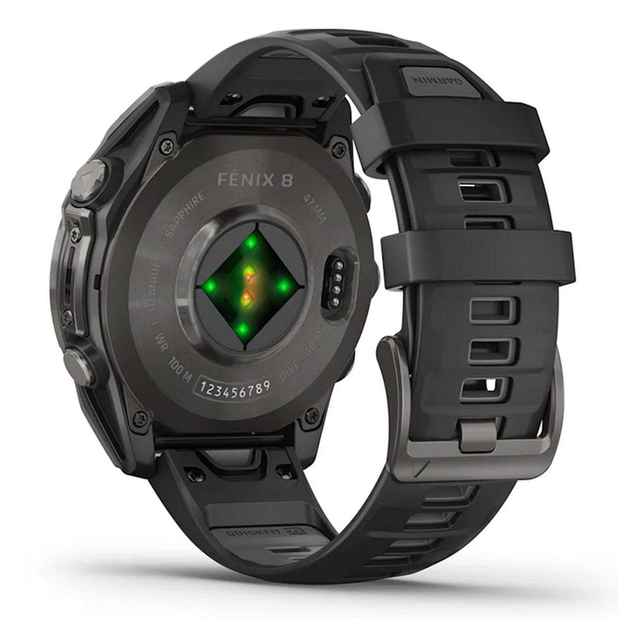 Garmin Fenix 8 47 mm AMOLED - Nero - B