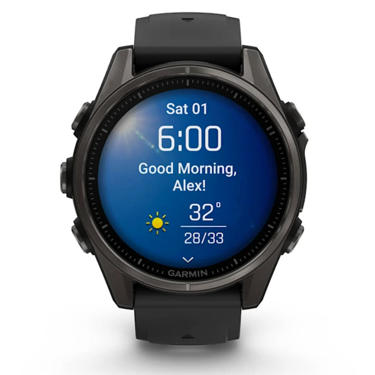 Garmin Fenix 8 43 mm AMOLED - Nero - D