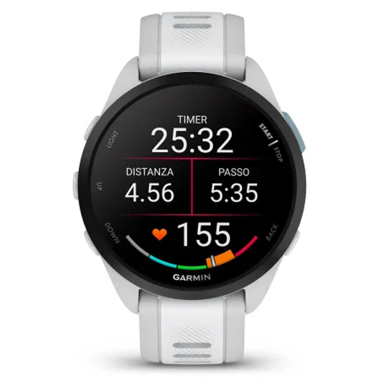 Garmin Forerunner 165 Music - Grigio bianco - N