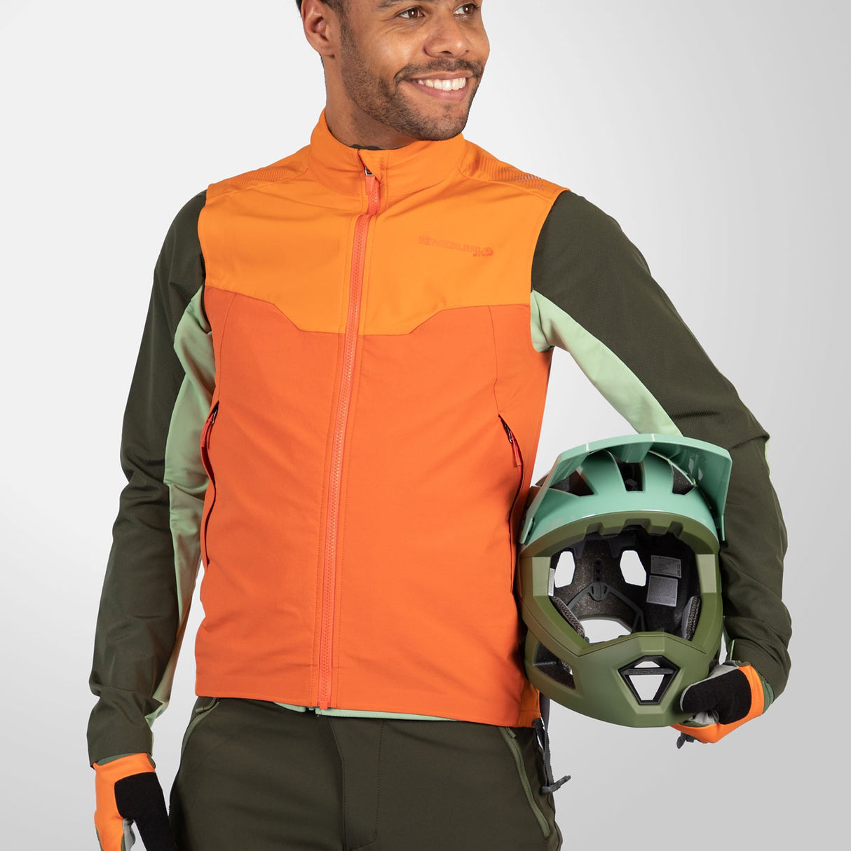 Gilet Endura MT500 Spray - Arancio - H