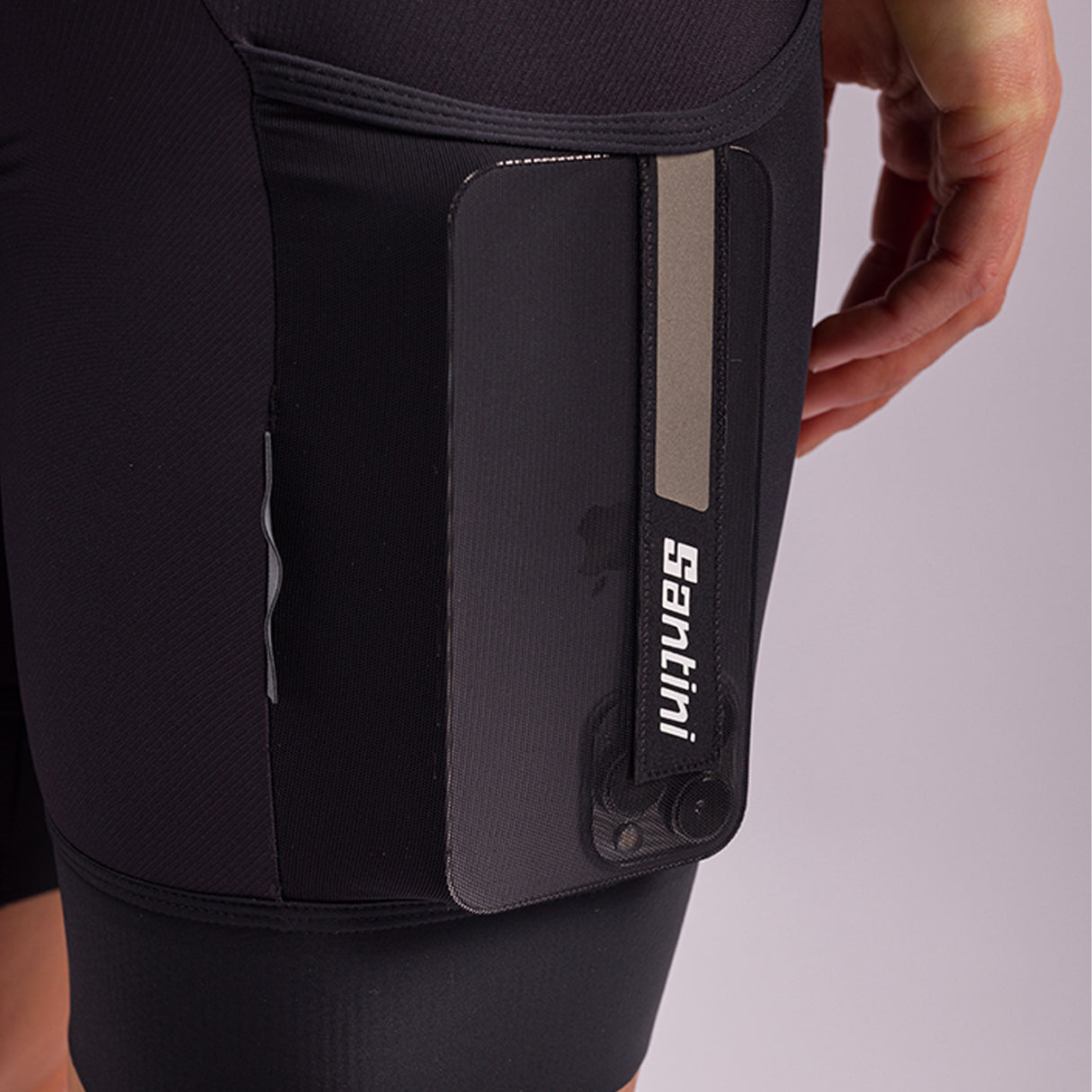 Salopette donna Santini Gravel - Nero - O