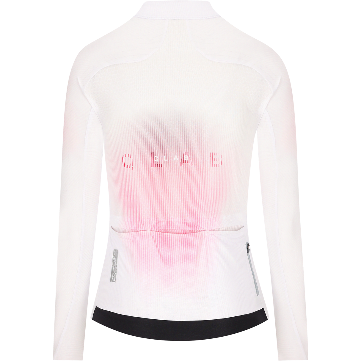 Langarmtrikot damen Q36.5 Gregarius Hybrid Light QLAB - Weiß Rosa