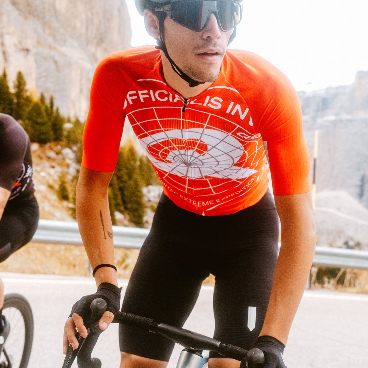 Maglia Q36.5 Gregarius Clima Dolomites Extreme - Rosso - E