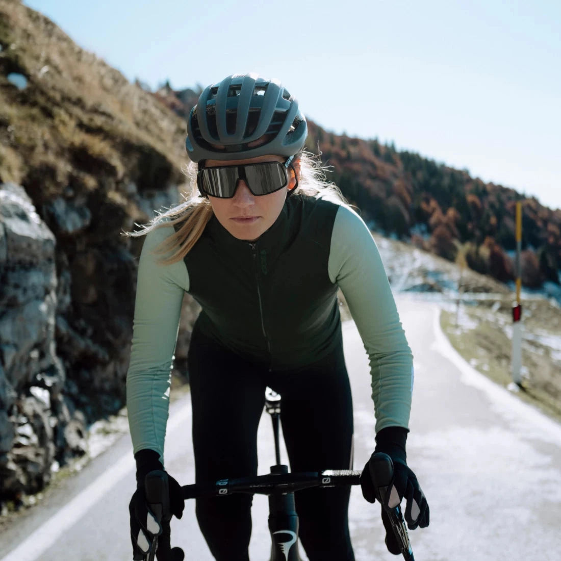 Gilet Q36.5 Gregarius Hybrid - Verde - E