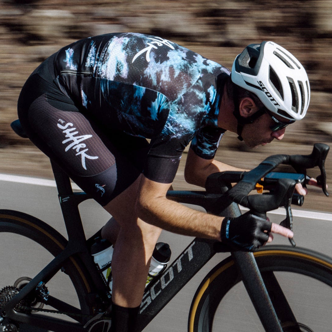 Maglia Q36.5 Gregarius Pro Nibali - Ocean - H