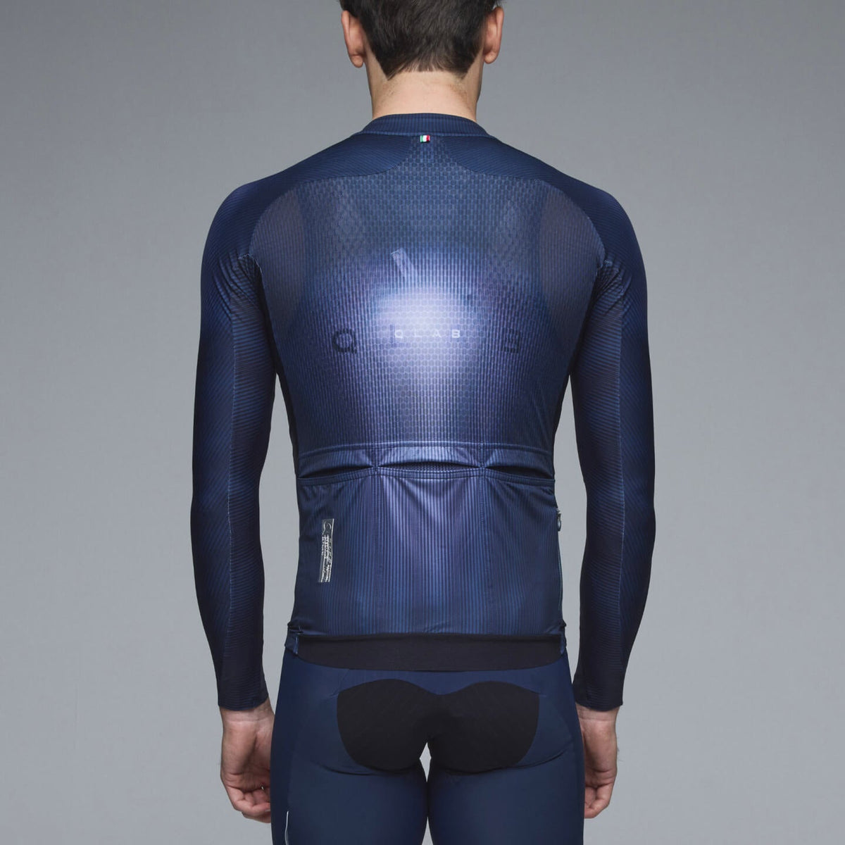 Maillot mangas largas Gregarius Hybrid Light QLAB - Azul