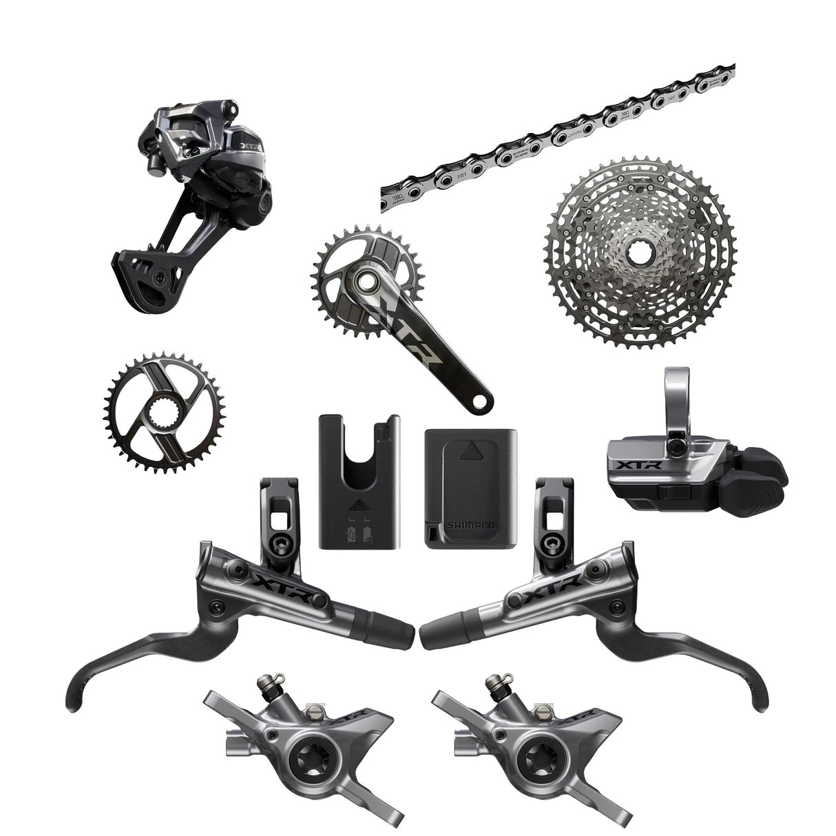 Gruppo Shimano XTR Di2 M9200 12V 34T - 10/51 D