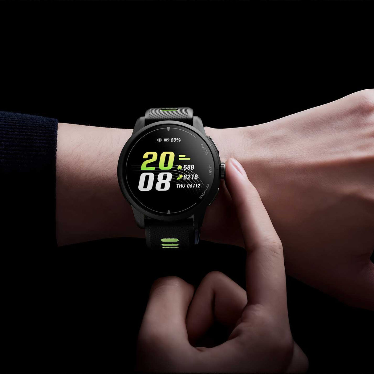 iGPSPORT VeRun GPS - Negro