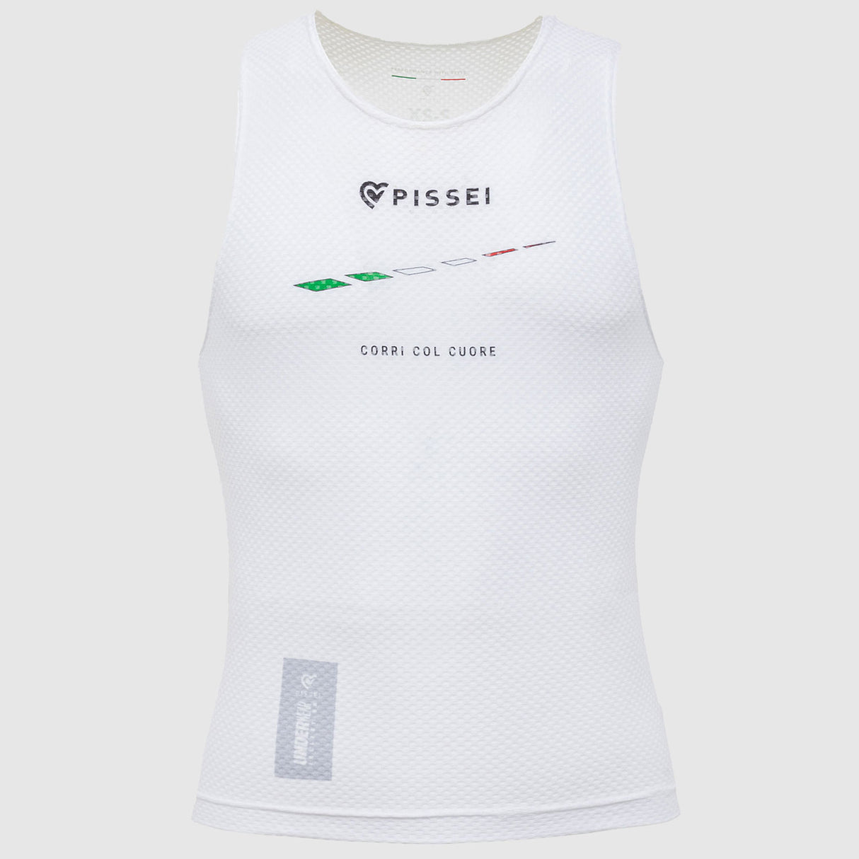 Maglia intima senza maniche Pissei Attaque - Bianco Italia - C