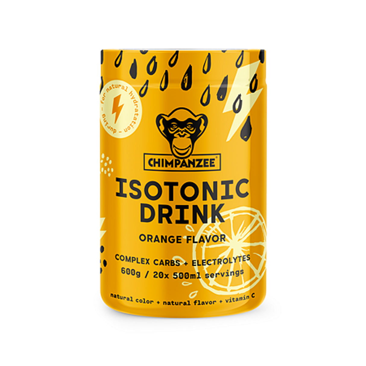 Chimpanzee Isotonic Drinks 600g - Arancia - G