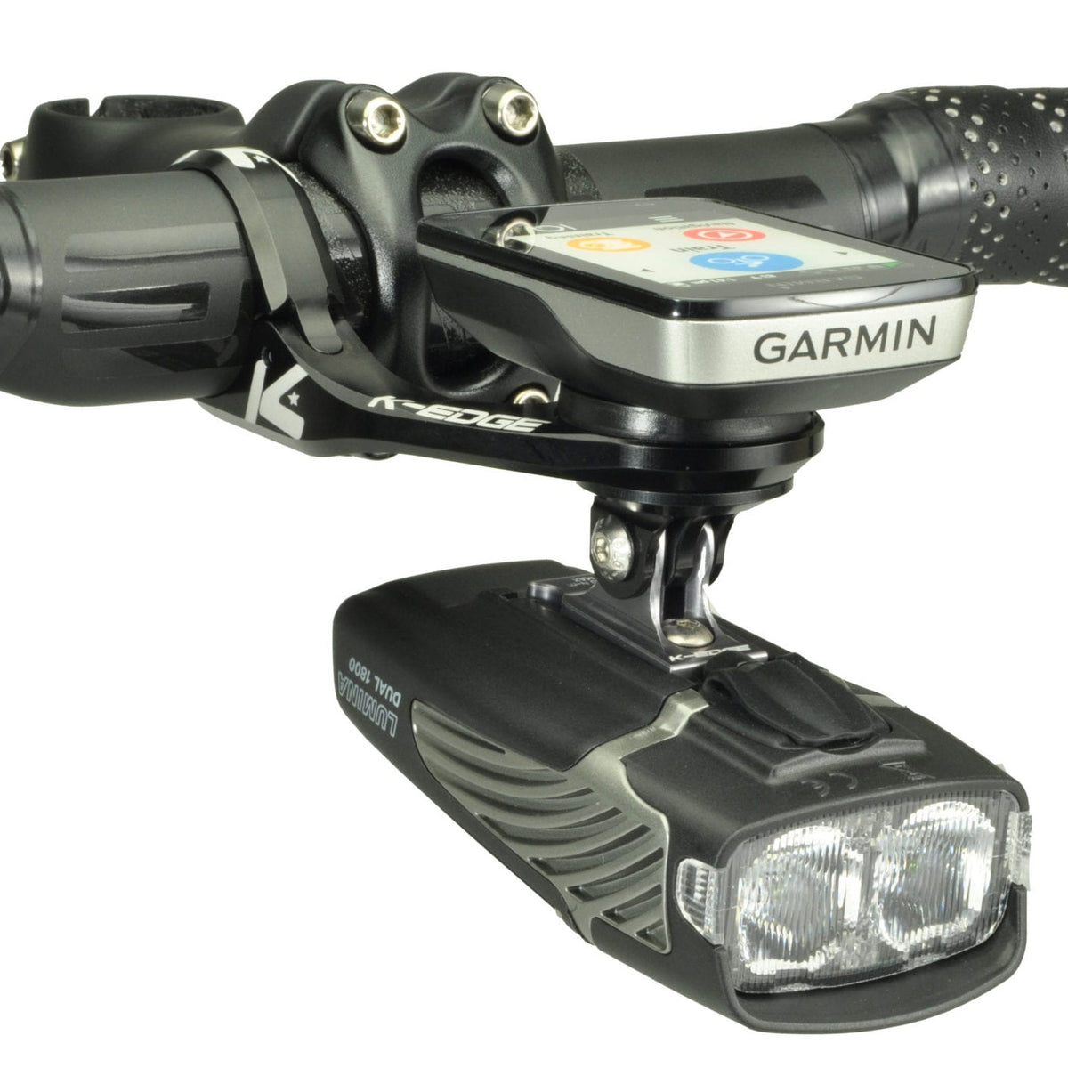 Adattatore Supporto Per Fotocamera Bici – Monta GoPro E Garmin Sul Manubrio – Attacco In ABS Nero