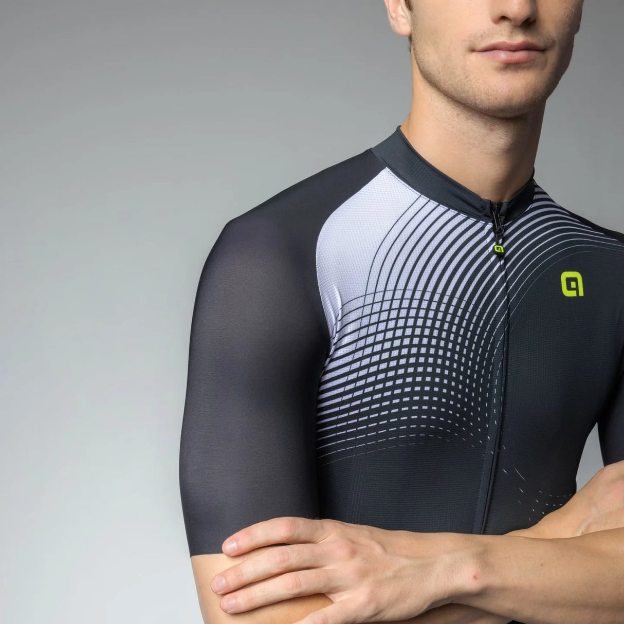 Maglia Ale Pragma Optical - Nero - L