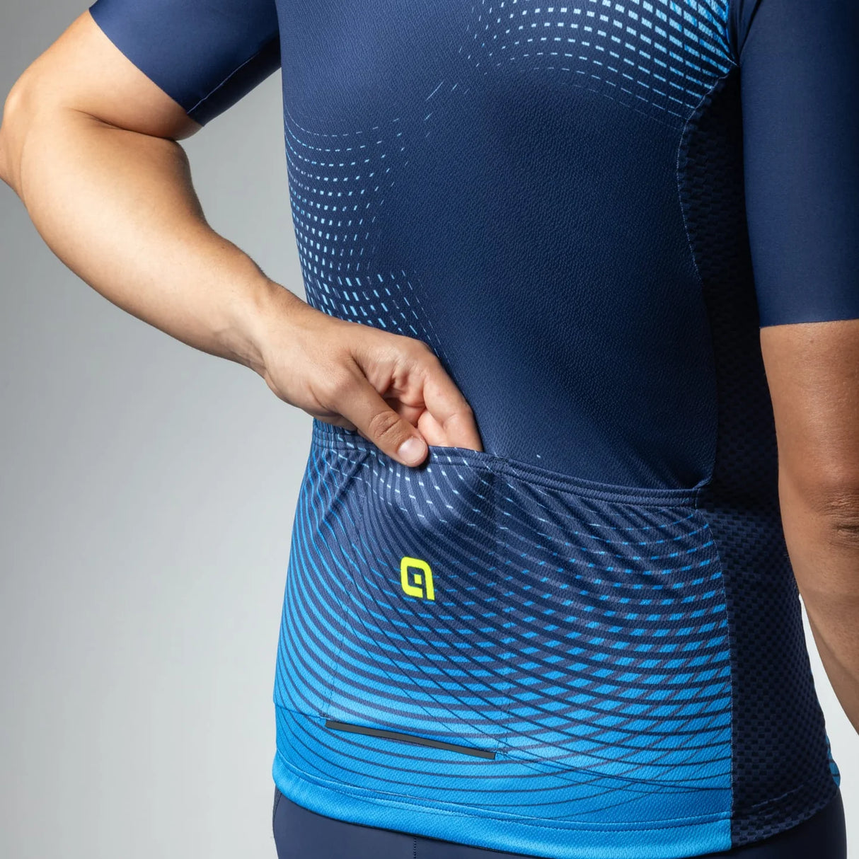 Maglia Ale Pragma Optical - Blu - M