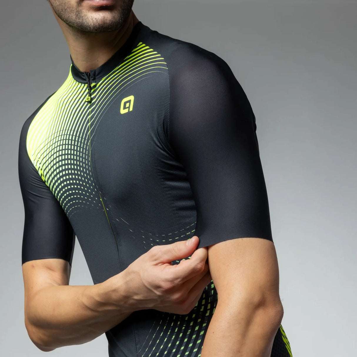 Maglia Ale Pragma Optical - Giallo fluo - L