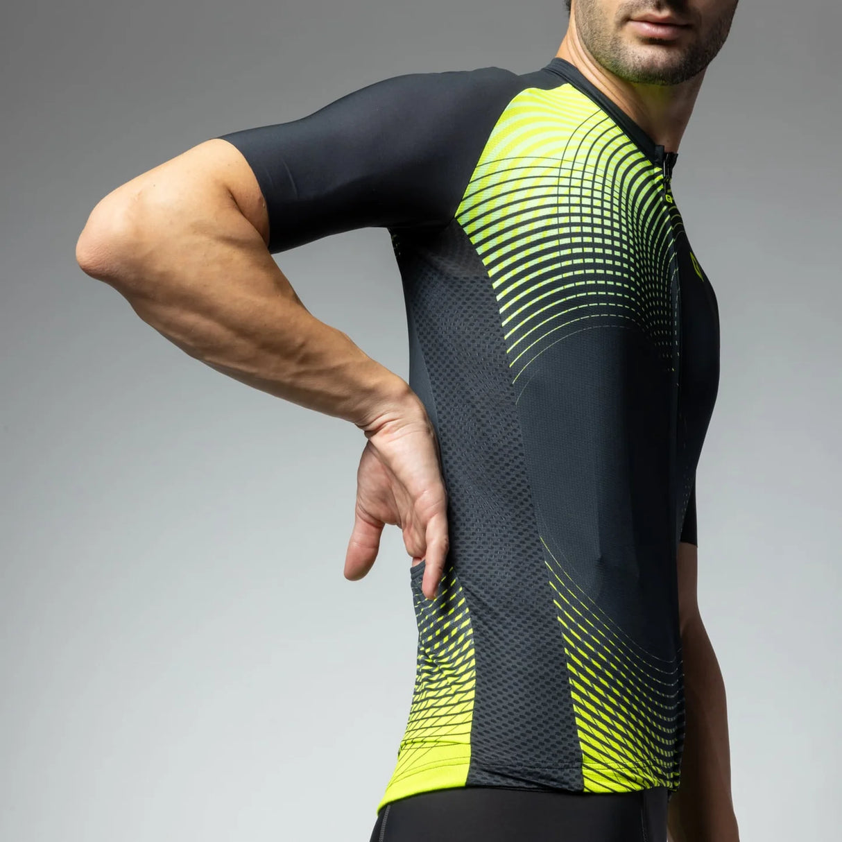 Maglia Ale Pragma Optical - Giallo fluo - M