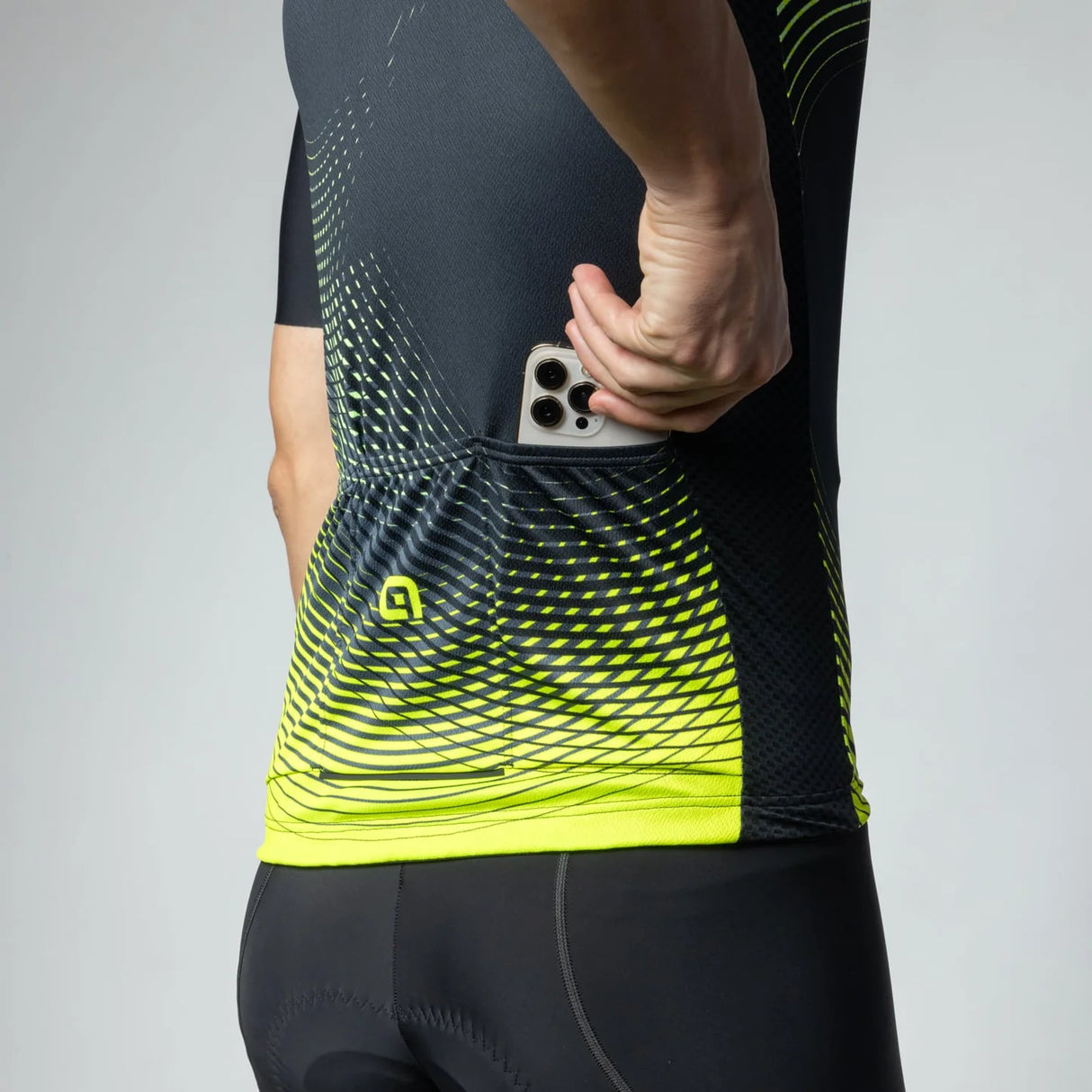 Maglia Ale Pragma Optical - Giallo fluo - N