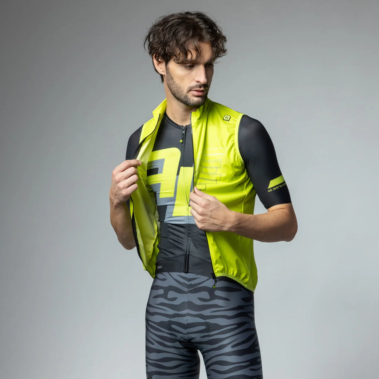Gilet Ale PR-E Sauvage - Giallo - F