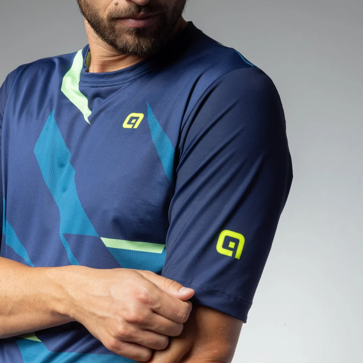 Maglia Ale Off Road MTB Omega - Blu - E