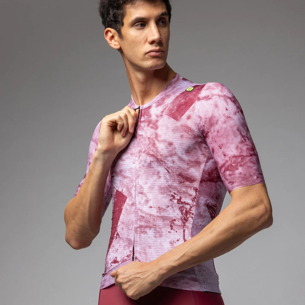 Maglia Ale PR-E Marble - Rosso - H