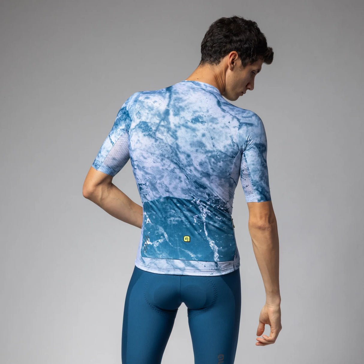 Maglia Ale PR-E Marble - Blu - L