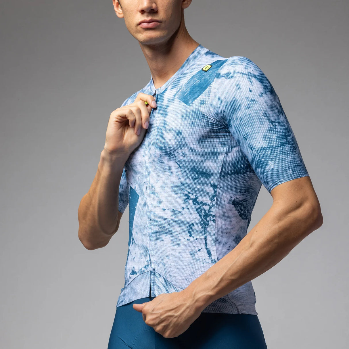 Maglia Ale PR-E Marble - Blu - I