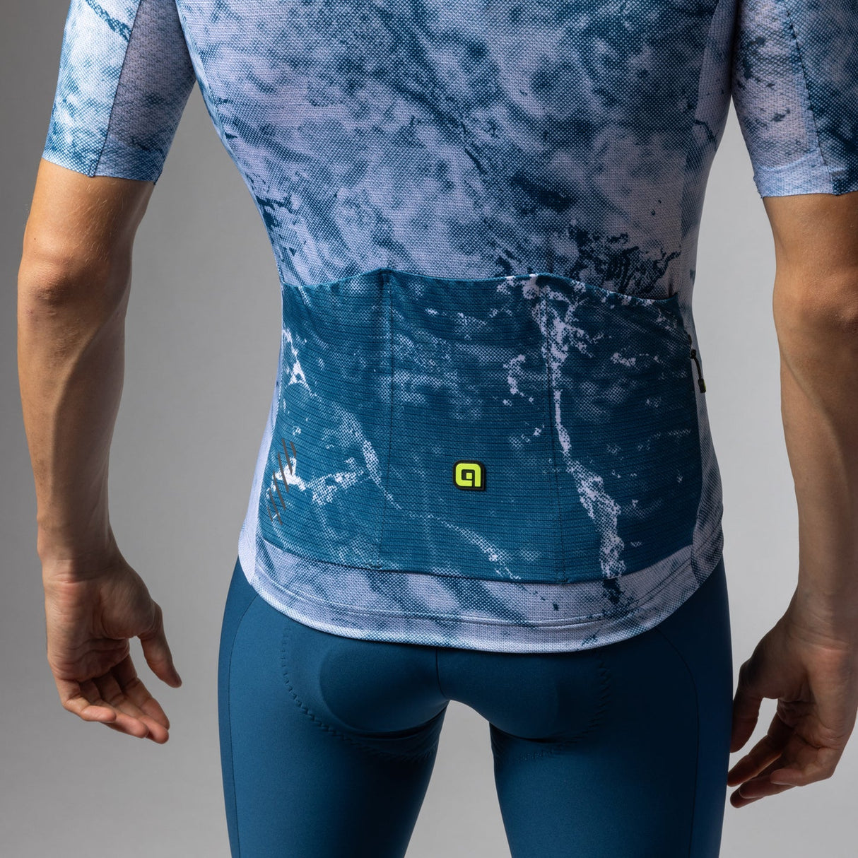 Maglia Ale PR-E Marble - Blu - M