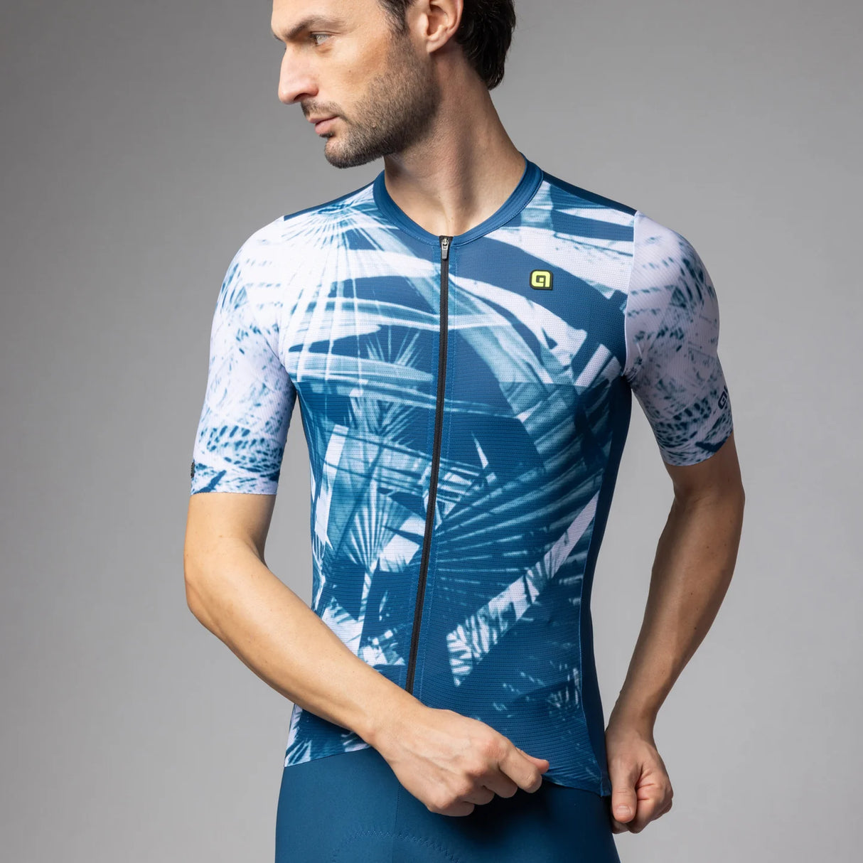 Maglia Ale PR-E Palm - Blu - C