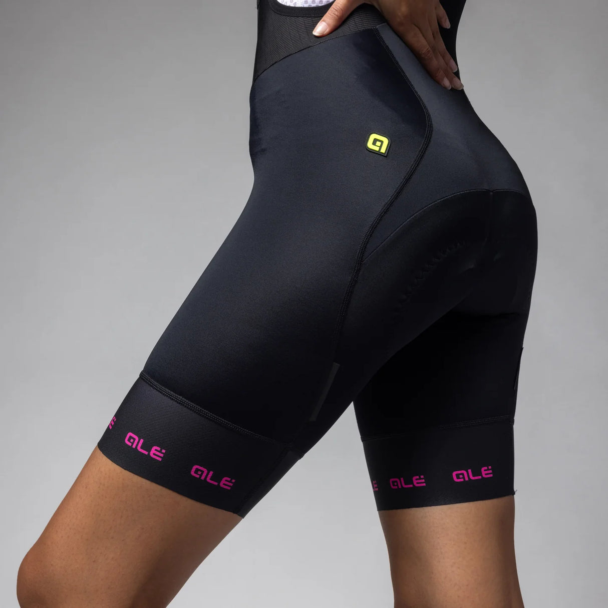 Salopette donna Ale PR-E Strada 2.0 - Nero fucsia - G