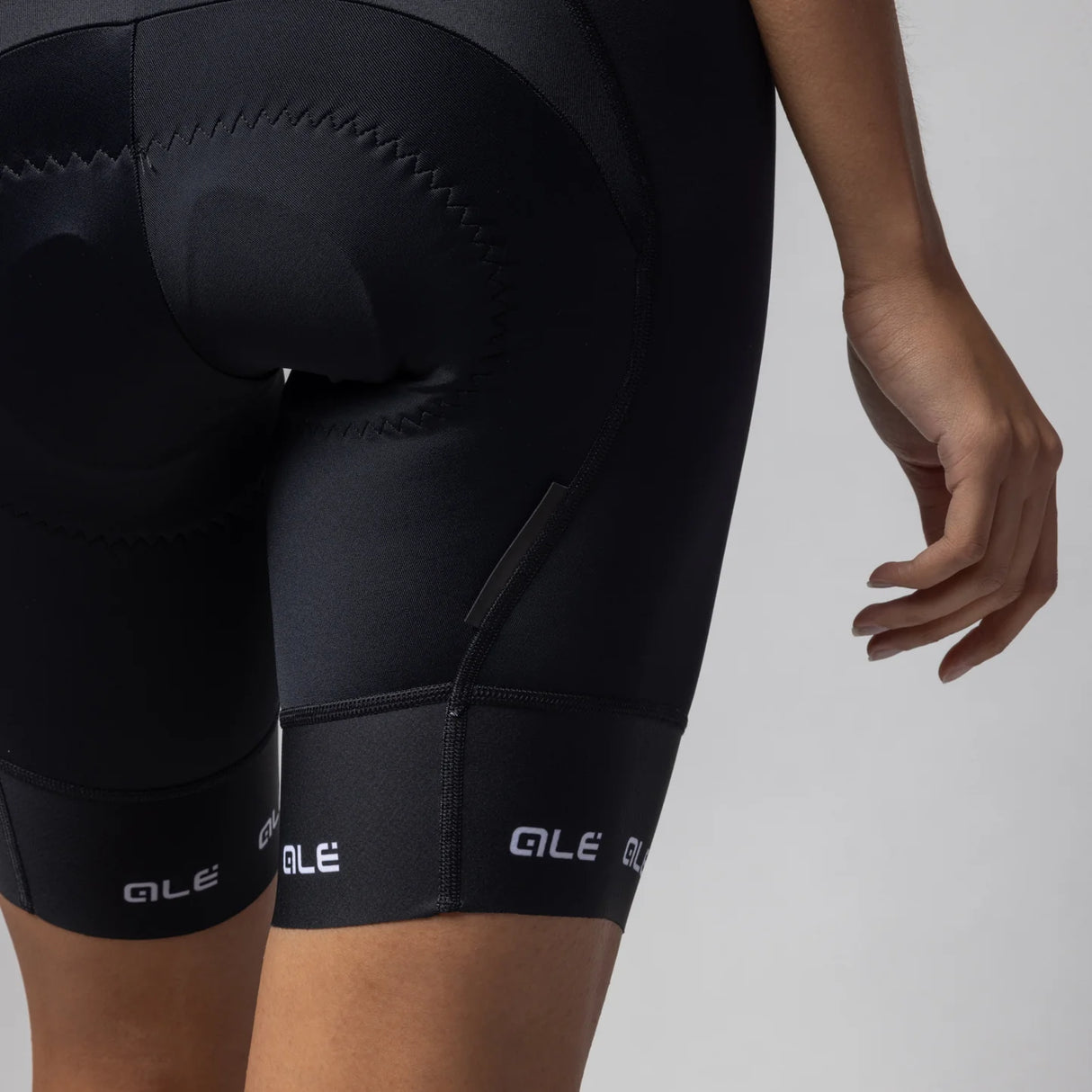 Pantaloncini donna Ale PR-E Strada 2.0 - Nero bianco - H