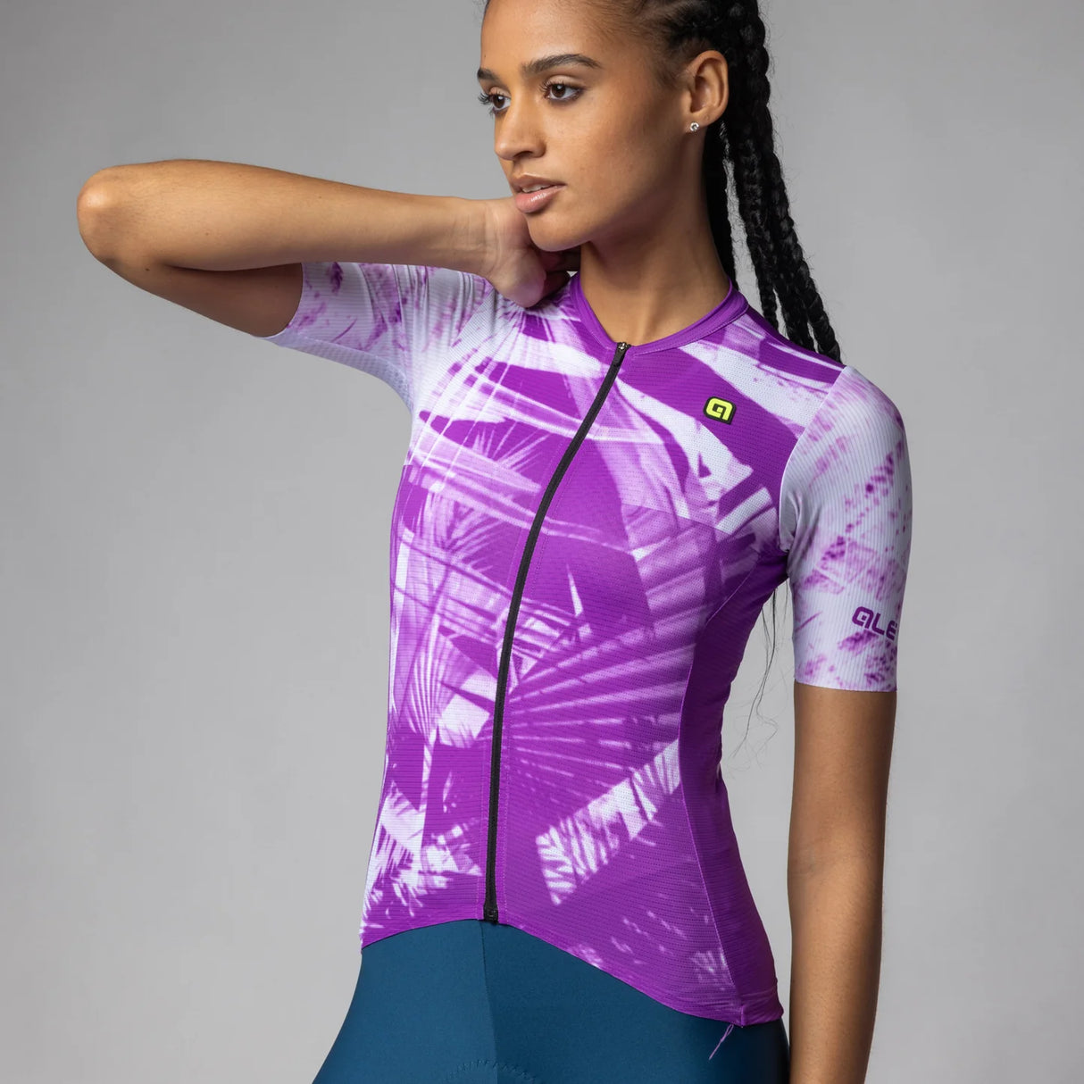 Maglia donna Ale PR-E Palm - Viola - E