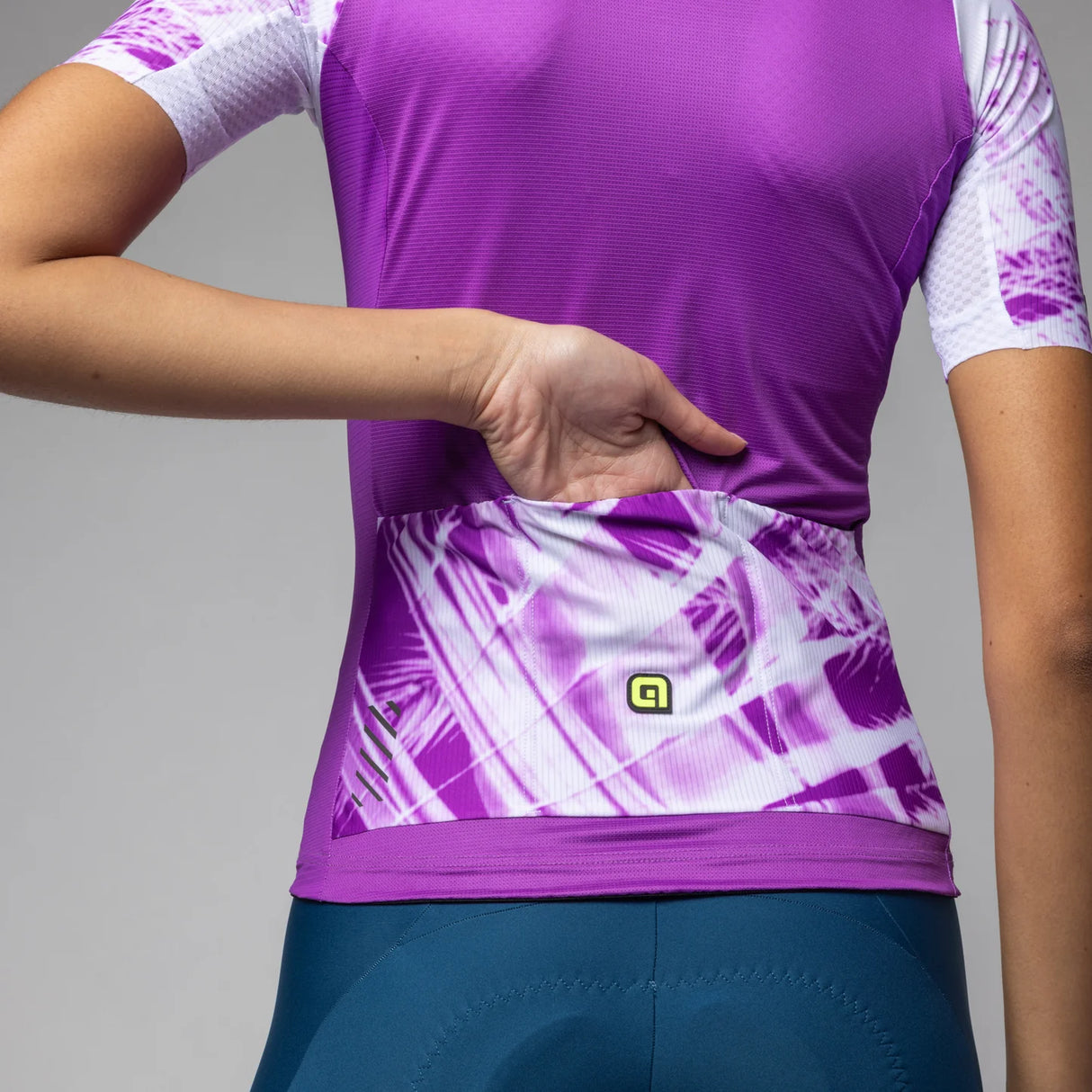 Maglia donna Ale PR-E Palm - Viola - G