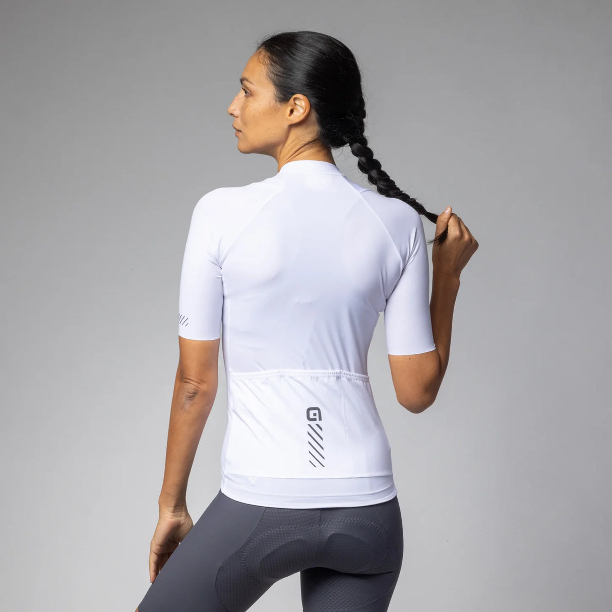 Maglia donna Ale Pragma Color Block - Bianco - G