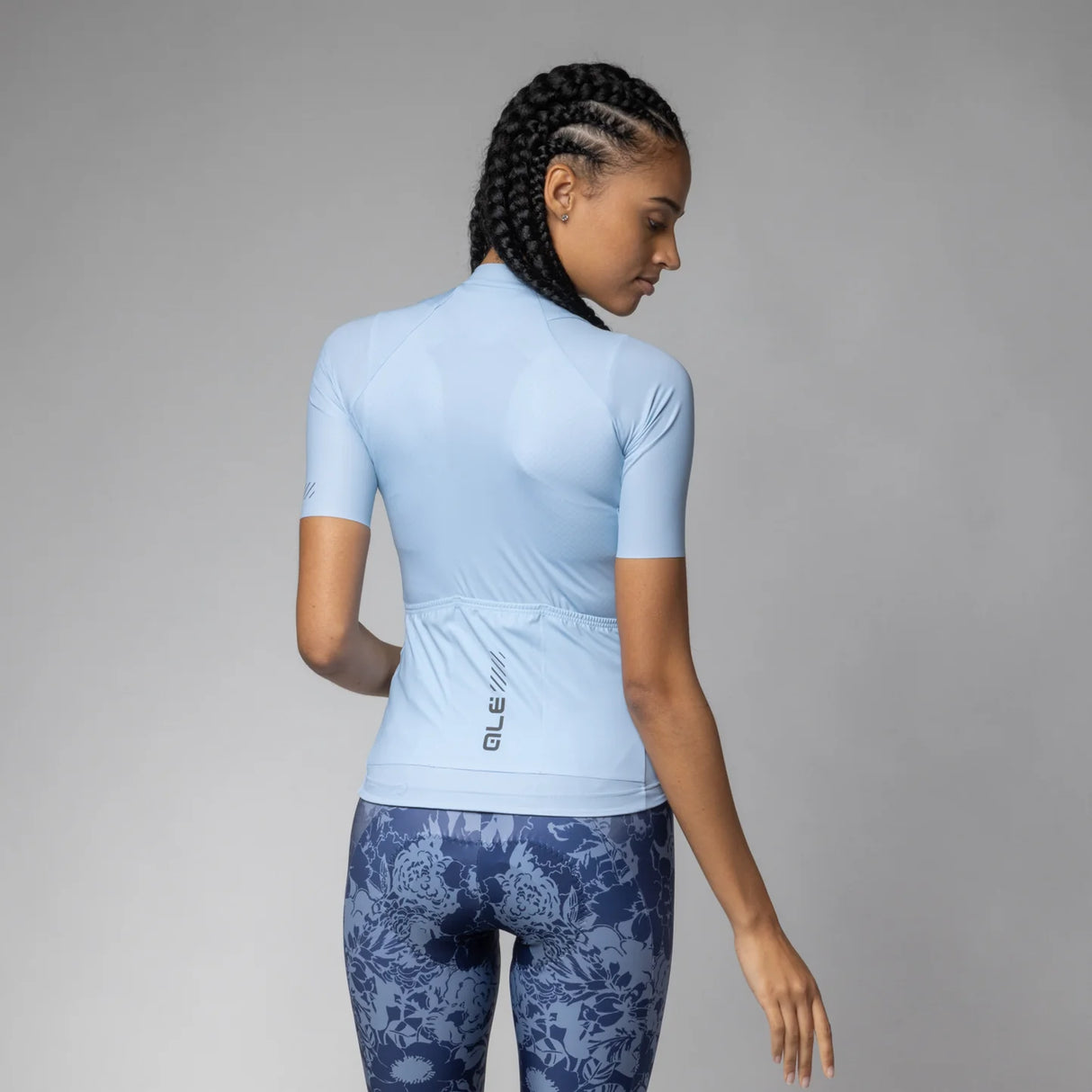 Maglia donna Ale Pragma Color Block - Azzurro - I