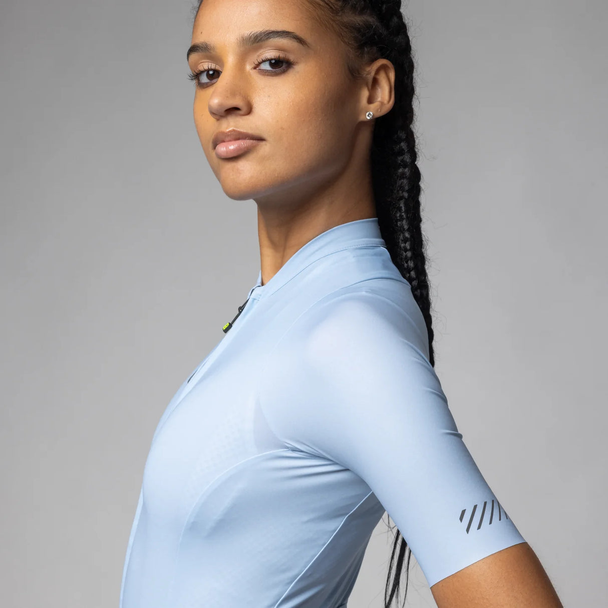 Maglia donna Ale Pragma Color Block - Azzurro - M