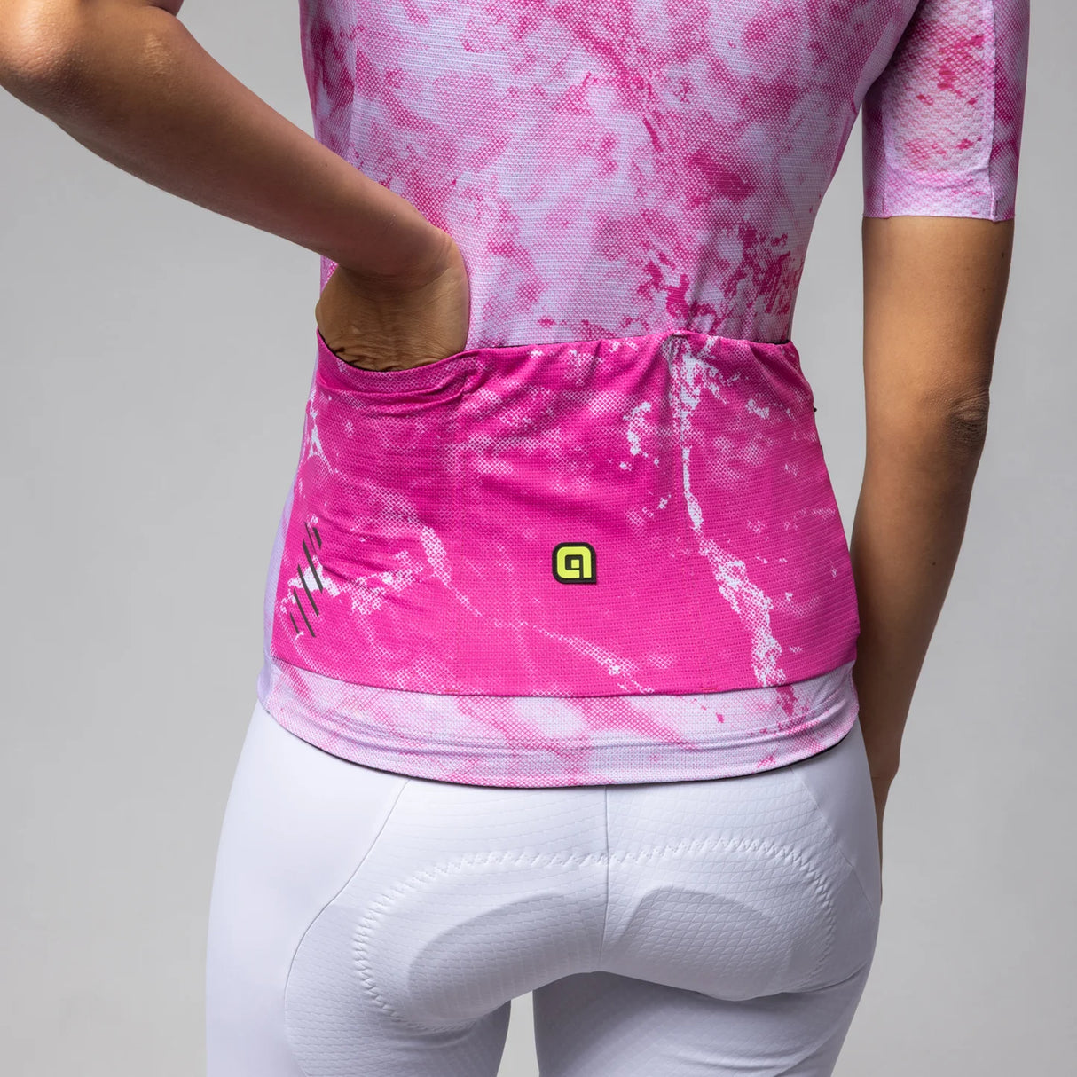 Maglia donna Ale PR-E Marble - Fucsia - H