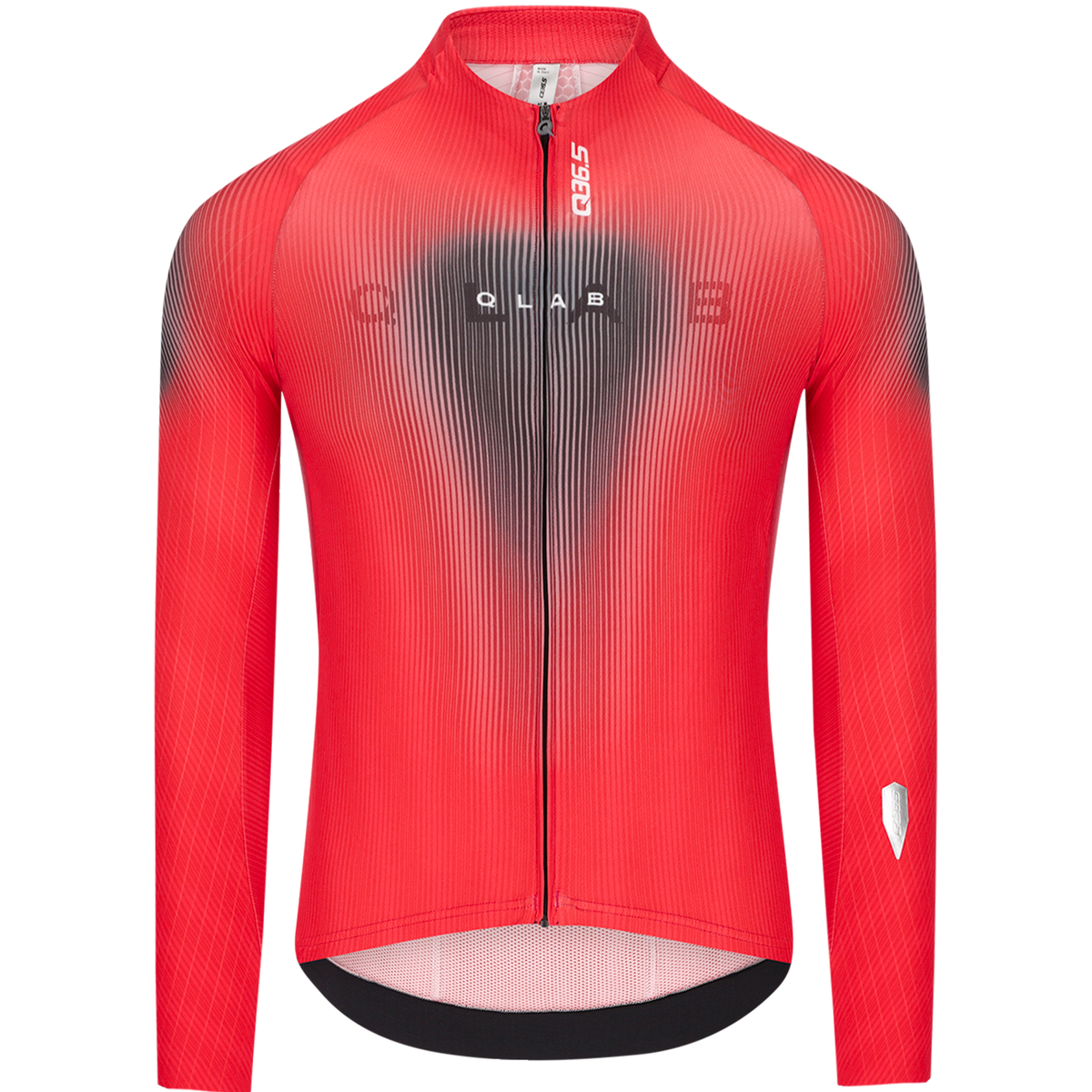 Langarmtrikot Gregarius Hybrid Light QLAB - Rot