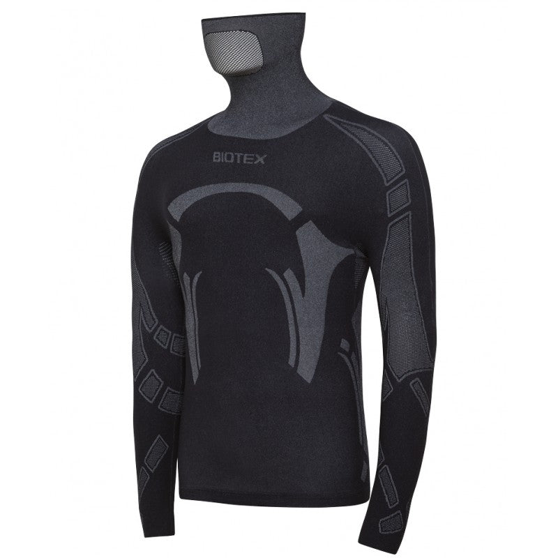 Maglia intima maniche lunghe Biotex Lupetto 2.0 - Nero - A