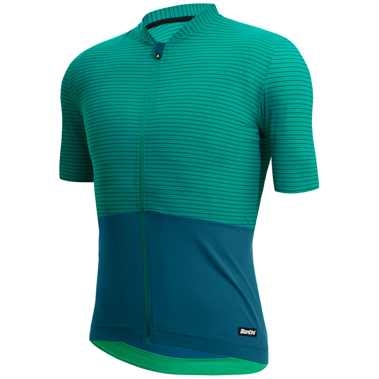 Maglia Santini Color Riga - Verde - N