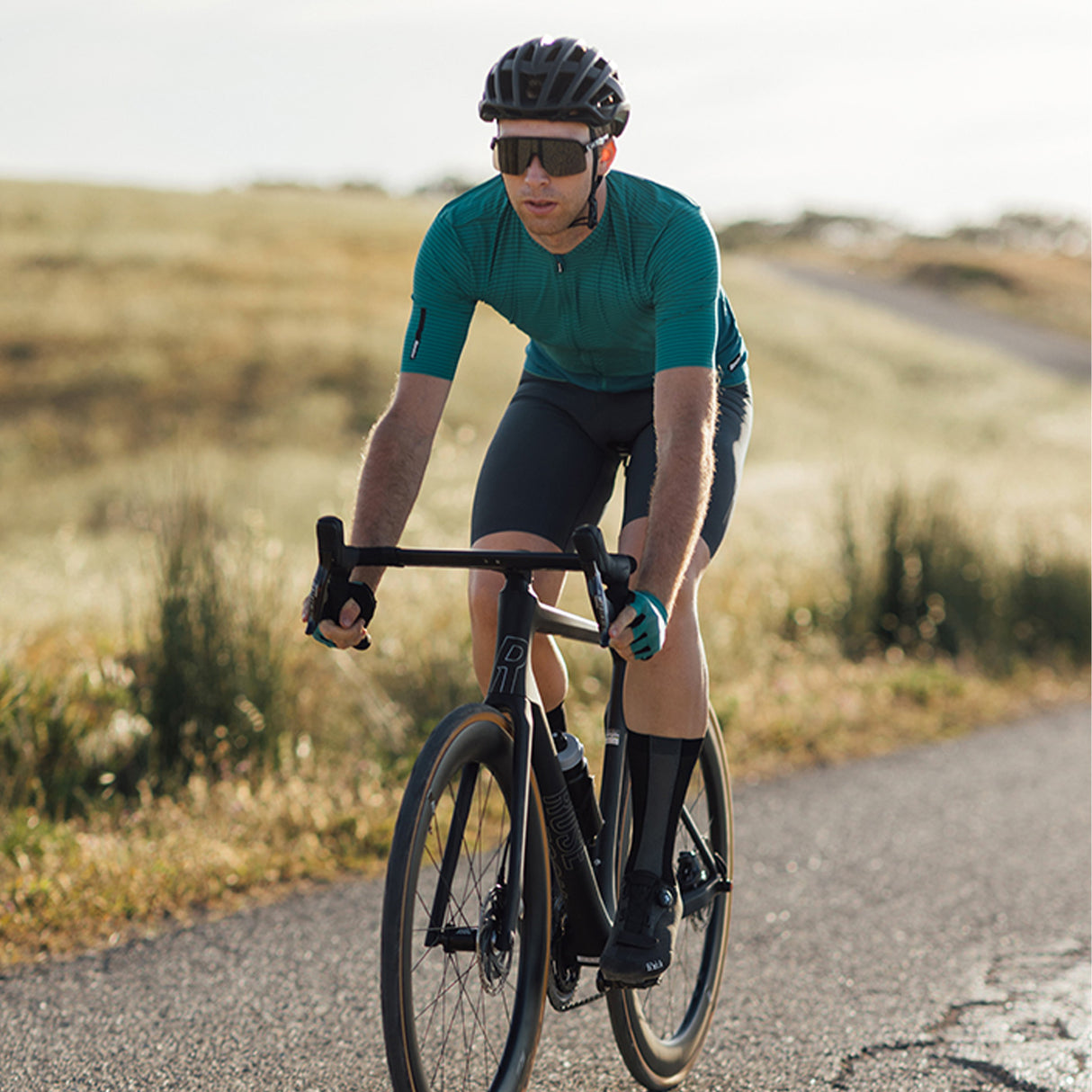 Maglia Santini Color Riga - Verde - P