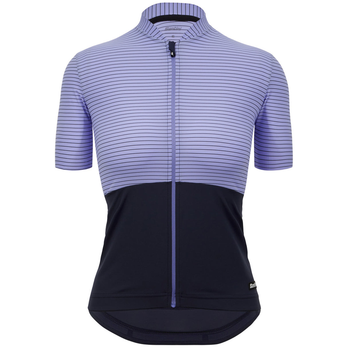 Maglia Donna Santini Color Riga - Viola - E