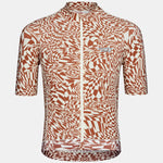 Maillot Pas Normal Studios Essential Check - Rouge beige