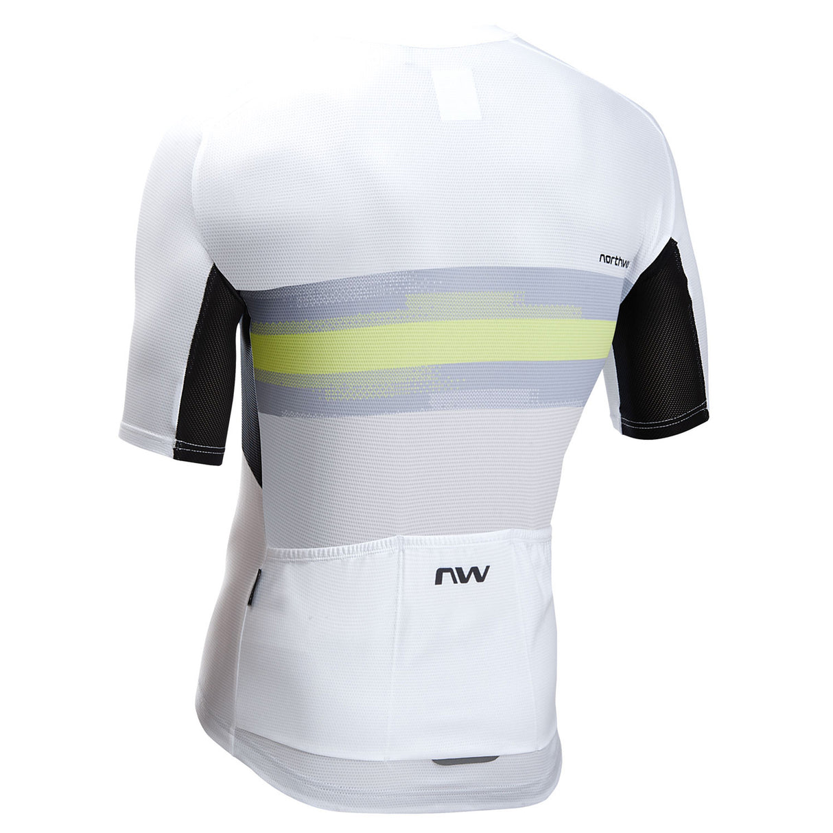 Maglia Northwave Force Evo - Bianco giallo - P