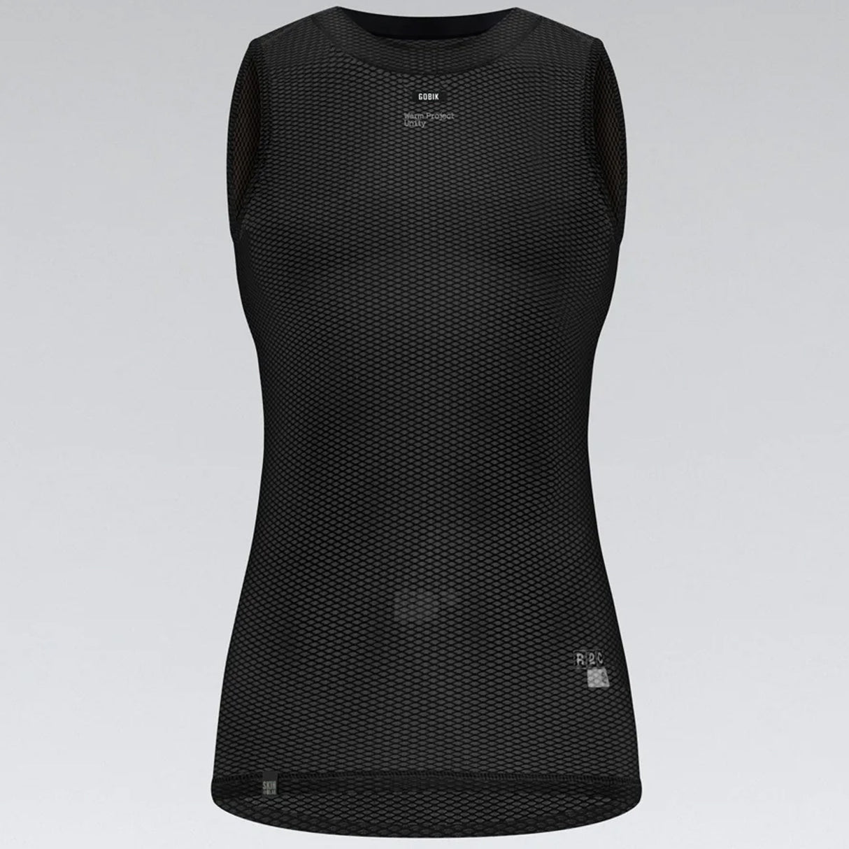 Maglia intima senza maniche donna Gobik Second Skin Moonless - Nero - M