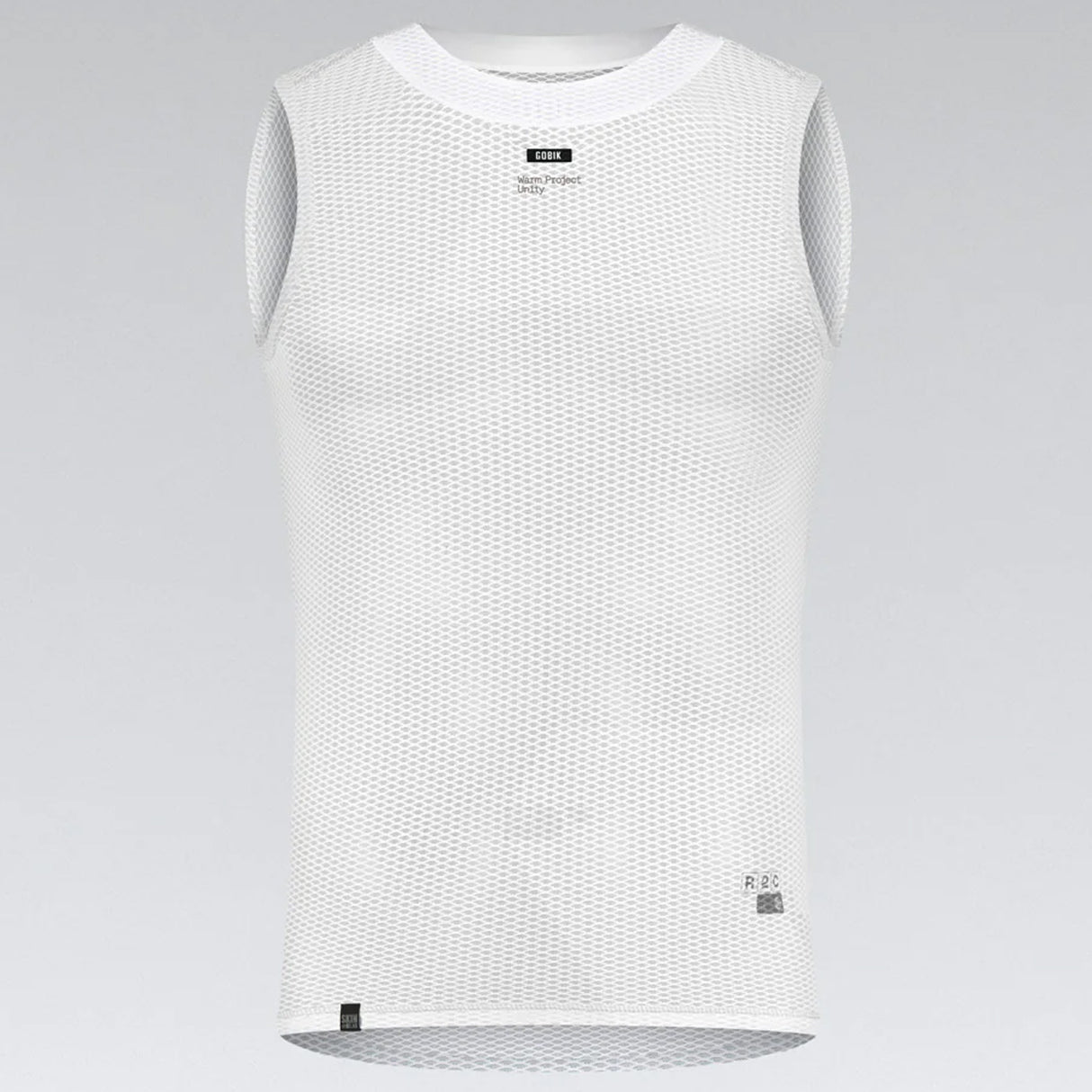 Maglia intima senza maniche Gobik Second Skin Salt - Bianco - Q