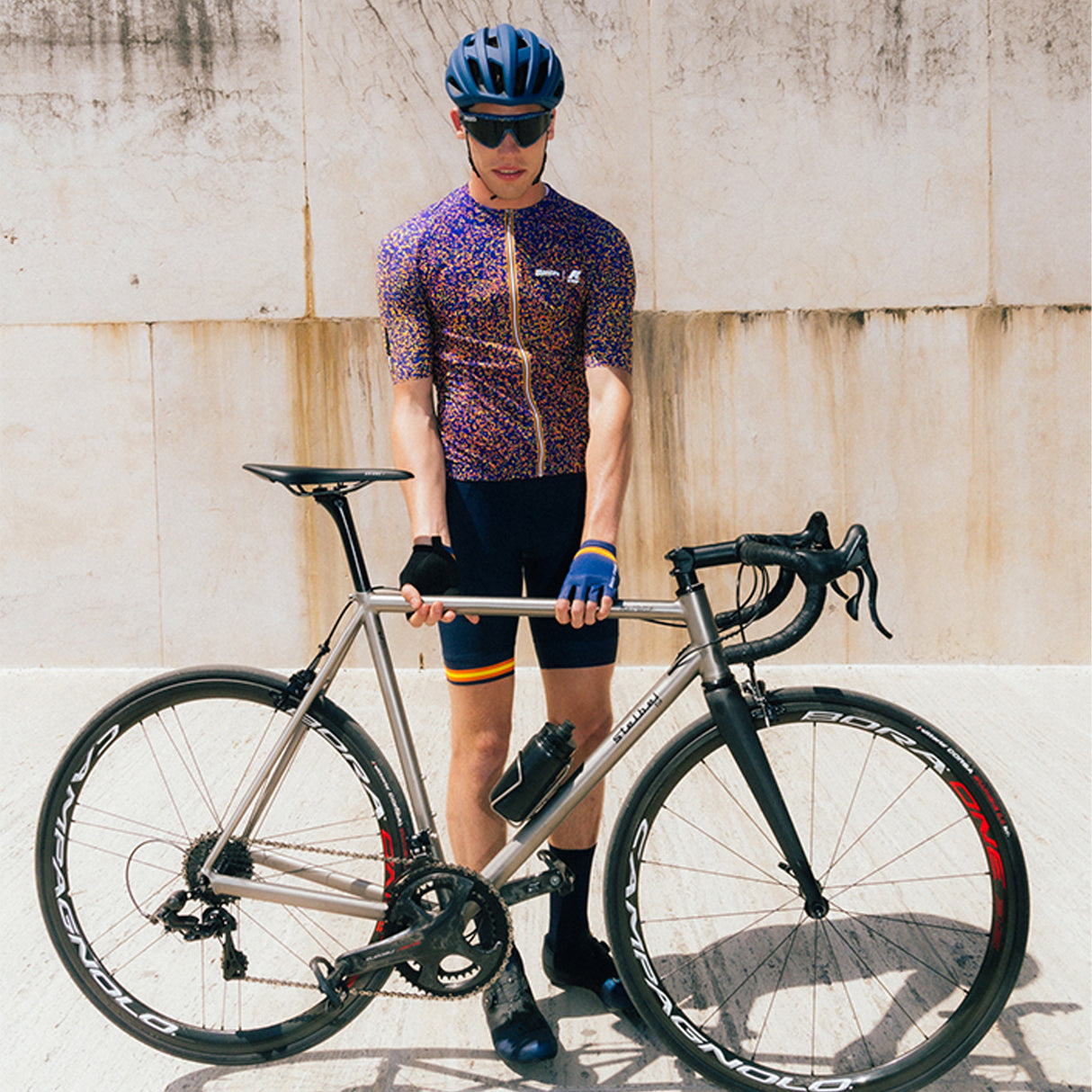 Maglia Point Santini x K-WAY - Blu - N