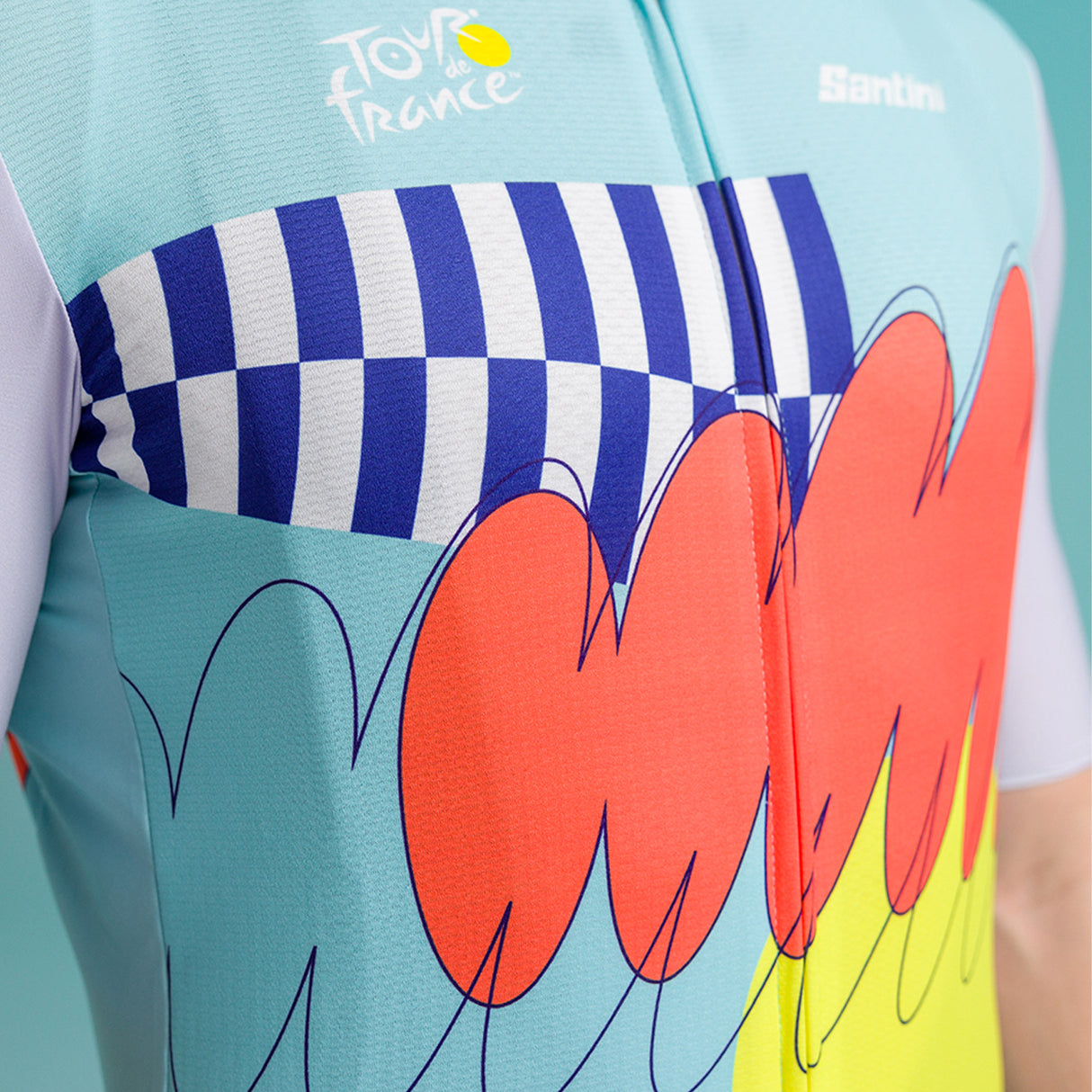 Maglia Santini Tour de France 2024 - Nice - Q