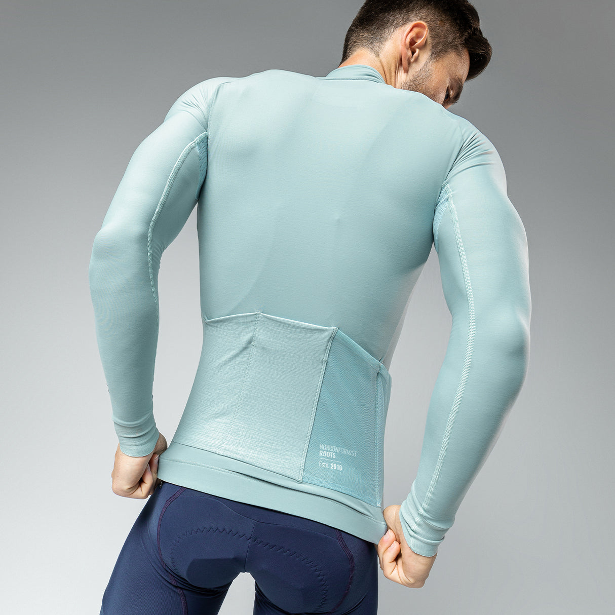 Maglia maniche lunghe Gobik Pacer Solid Hakone Equinoccio - Azzurro - N