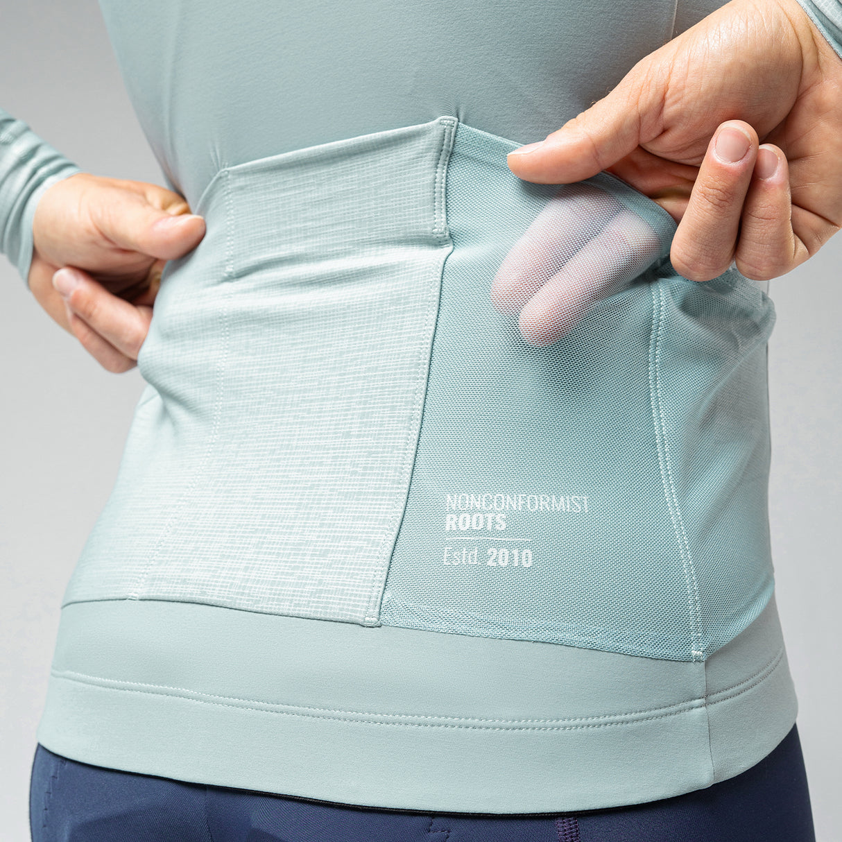 Maglia maniche lunghe Gobik Pacer Solid Hakone Equinoccio - Azzurro - Q