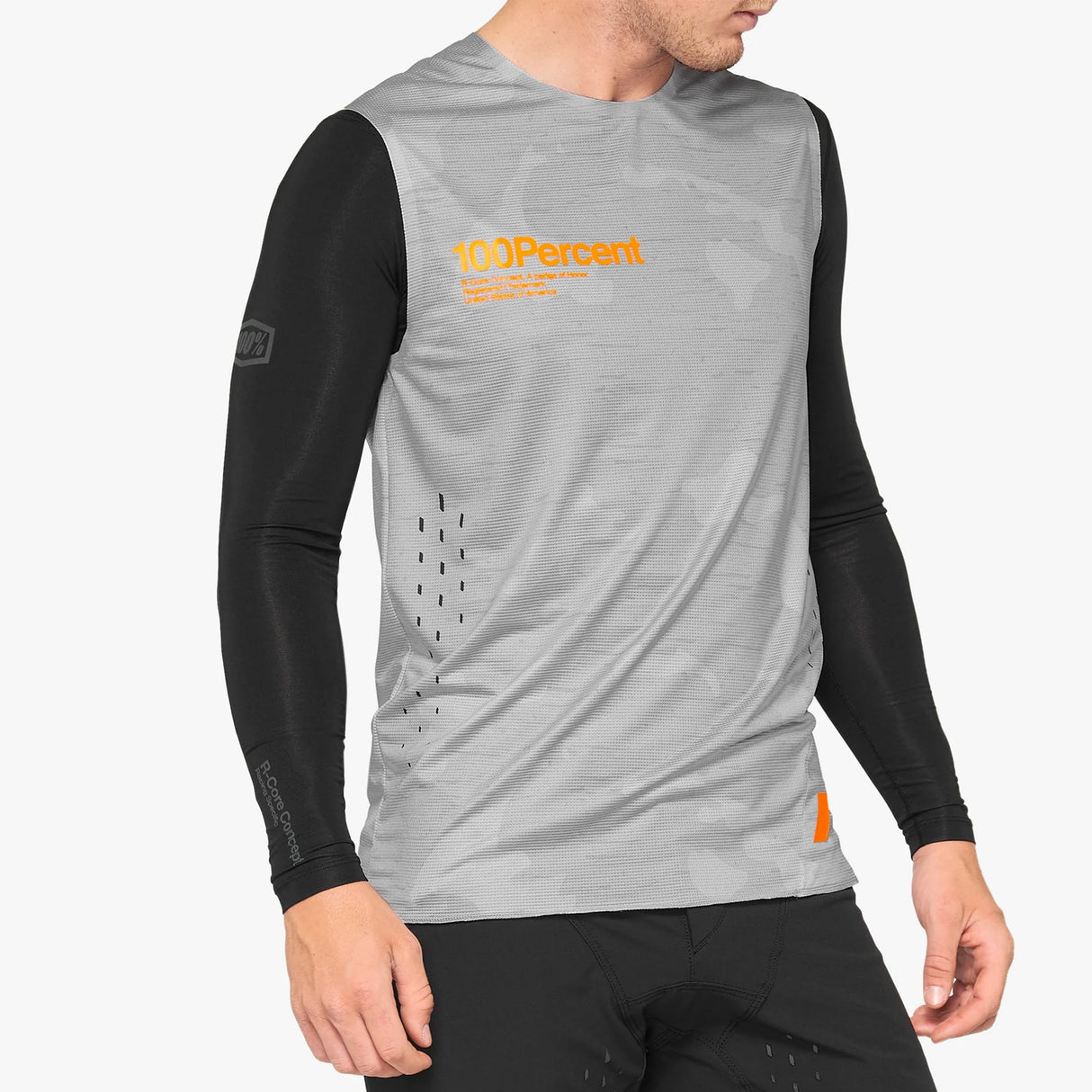 Maglia senza maniche 100% R-Core CONCEPT - Grigio - P